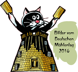 Mühlenplakette zum Deutschen Mühlentag 2015