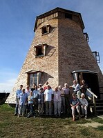 Gruppenfoto mit den Müllern aus Berlin