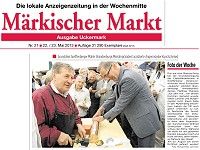 Foto der Woche im Märkischen Markt 23.05.2013
