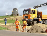 Die Mühle Greiffenberg erhält Straßenanschluss