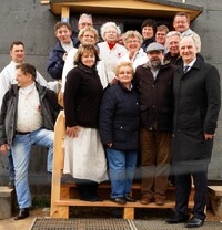 Gruppenfoto mit Ministerpräsident Dietmar Woidke