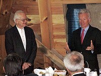 Horst Fichtmüller und Albrecht Fürst zu Oettingen-Spielberg