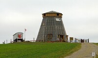 Windmühle Greiffenberg mit abgedichteter Haube