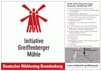 Plakat für den Deutschen Mühlentag 2010