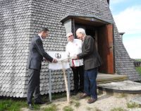 Enthüllung der Spendentafel